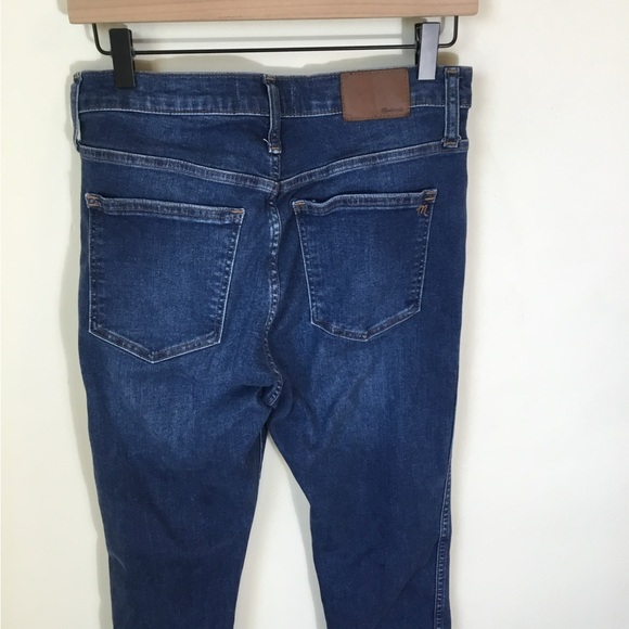 Madewell 10” High arise Skinny Button Fly Denim Jeans - Picture 6 of 7